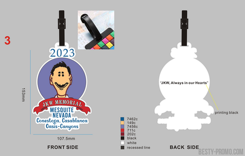 CUSTOM RUBBER LUGGAGE TAG 04RK4BrianTiffany20230529