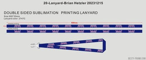 CUSTOM DYE SUBLIMATION LANYARDS-20Brian Hetzler