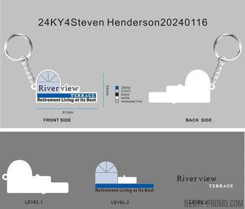 CUSTOM RUBBER KEYCHAINS - 24KY4STEVEN HENDERSON20240116