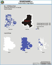 Custom 3D Rubber Fridge Magnet-31FM4Kevin Root251021