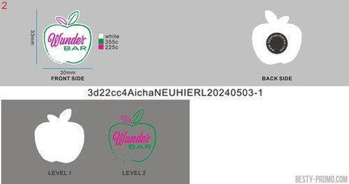 CUSTOM SHOE CHARMS-3d22cc4AichaNEUHIERL