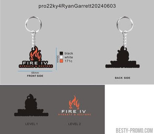 3D Rubber Keychain - pro22ky4RyanGarrett20240603
