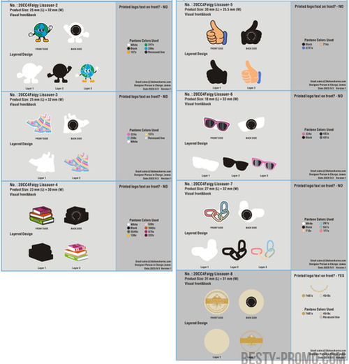 CUSTOM SHOE CHARMS-20CC4FAIGY LISSAUER 250903