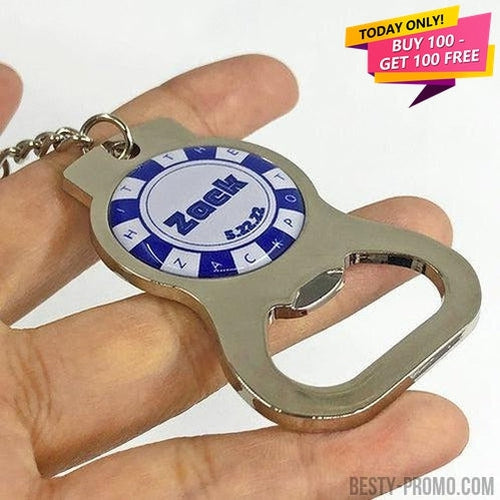 Zinc alloy Bottle Opener Keychains