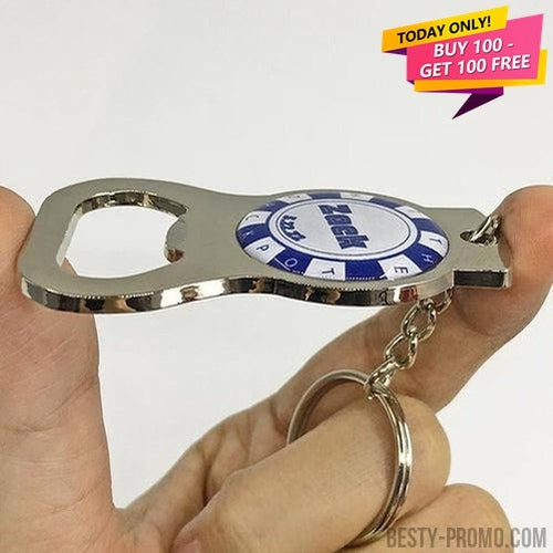 Zinc alloy Bottle Opener Keychains