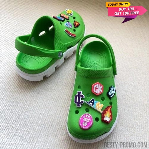 Custom 3D Die-Cut Rubber Clog Charms