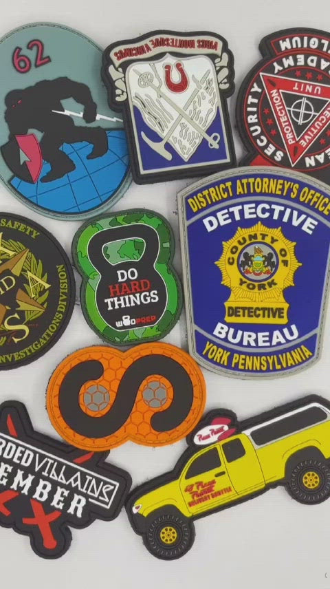 Custom Rubber Patches