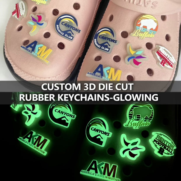 Custom Croc Charms - Glowing