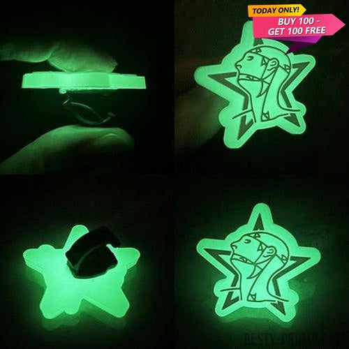 Custom Clip Shoe Charms - Glowing