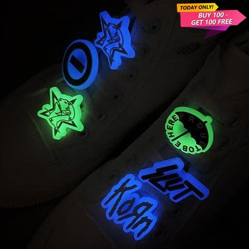 Custom Clip Shoe Charms - Glowing