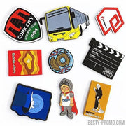 Custom 3D Die-Cut Rubber Magnet