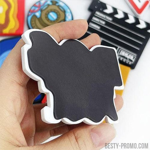 Custom 3D Die-Cut Rubber Magnet